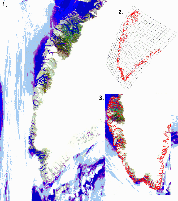 Geometrisk opretning efter kystlinie