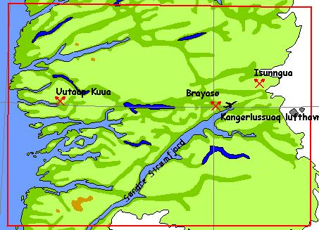 Kangerlussuaq hovedomr&aring;de
