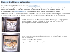 Tips om traditionel optænding